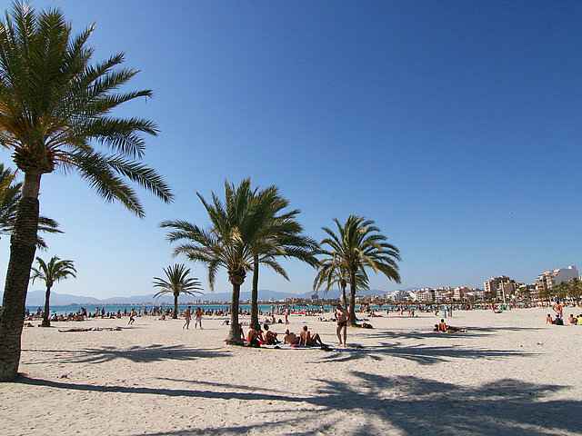 El Arenal Mallorca Strand
