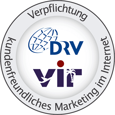 Siegel: DRV - Verpflichtung kundenfreundliches Marketing im Internet